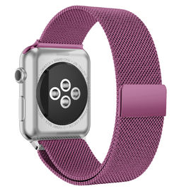 Bande d'Apple Smartwatch, bracelet magnétique de Smart Watch de maille d'acier inoxydable