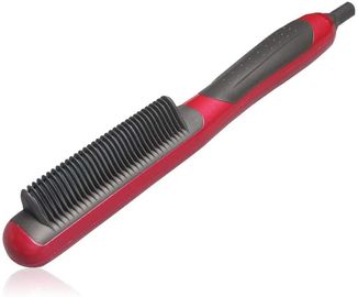 Anti à double utilisation humides/secs de brosse de cheveux électrique de peigne de barbe échaudent le type ionique en céramique