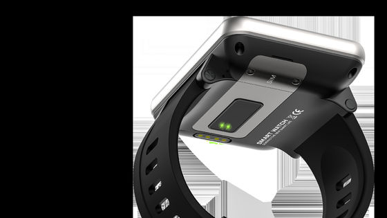 grand bracelet de forme physique des femmes DM100 d'hommes de Smart Watch d'écran de 4G SmartWatch 3GB 32GB GPS Wifi Android 7,1 5MP Camera 2700mAh