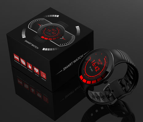Sports imperméables Smartwatch du silicagel IP68 170mAh 1,28 pouces