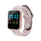 Le matériel et le Bluetooth de silicone comportent le Smart Watch i5 avec de l'or de Rose d'écran tactile