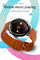 IP67 Bluetooth imperméable appelle la bande BLE 5,0 de silicagel de Smartwatch