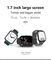 1.7Inch traqueur imperméable Qianrun de forme physique de l'écran tactile IP68 Smartwatch