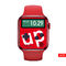 Smart Watch 200MAH 3D UI de pouce T500 de la surveillance 1,75 de sommeil
